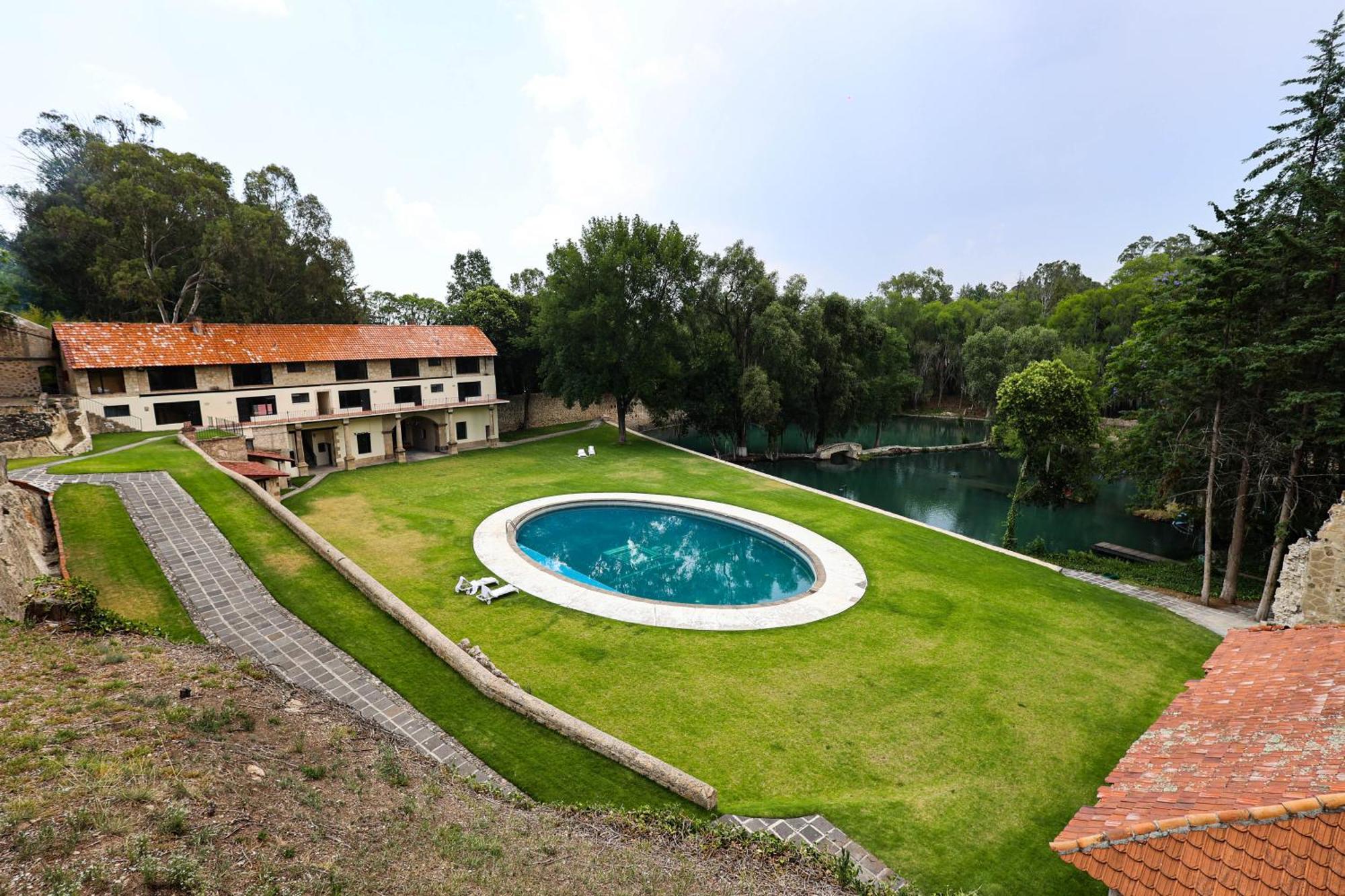 Hotel Hacienda San Miguel Regla 瓦斯卡坎波 外观 照片